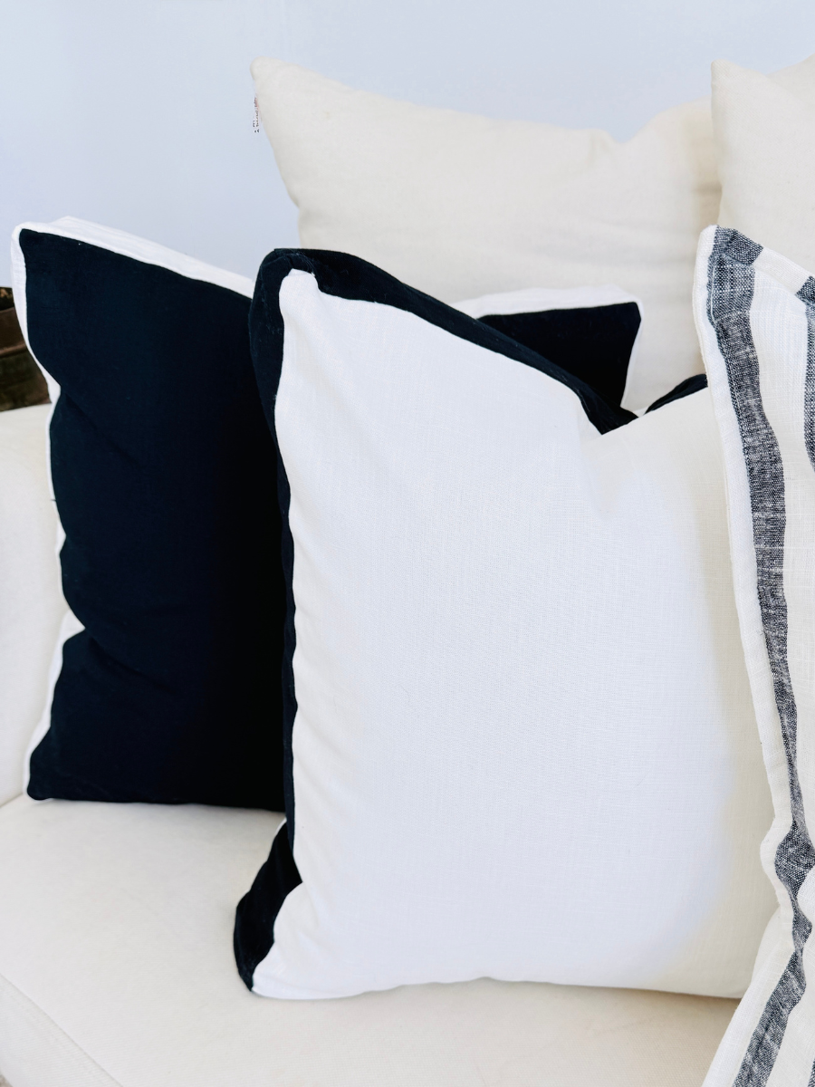 Azure Coast - White on Navy - New!