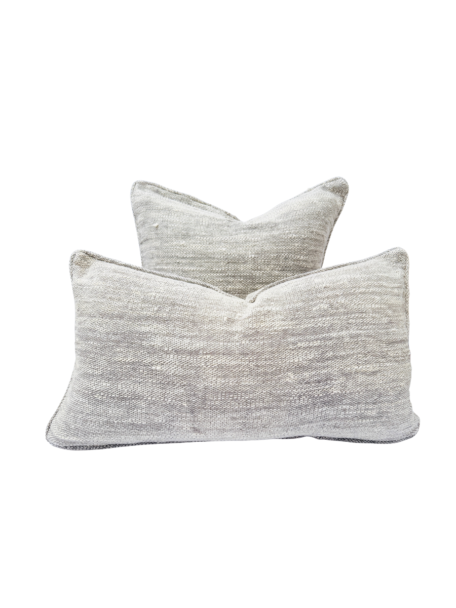 Handwoven Greige Cushion Set - New!