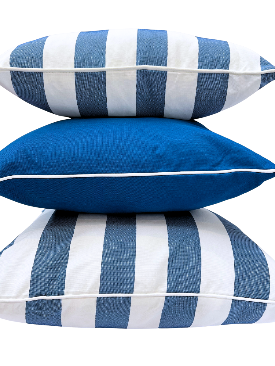 Outdoor - Santorini Blue Set of Three