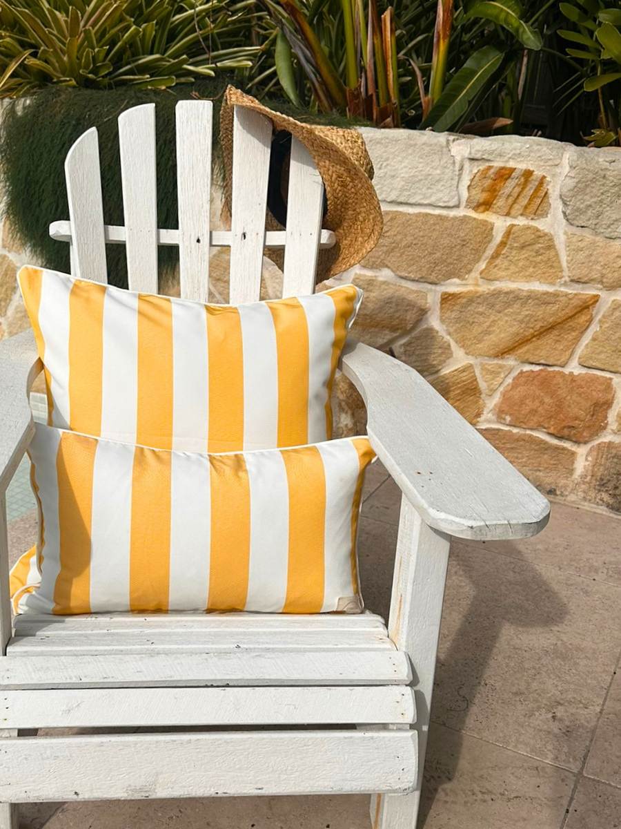 Outdoor - Palm Springs Yellow Stripe (two sizes)