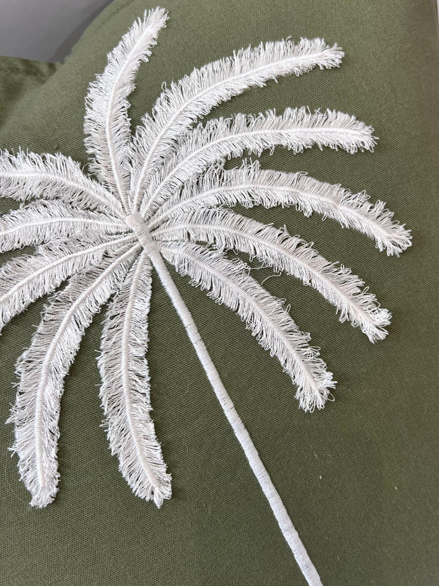 Palma Cushion Cover - Sage - Restock!