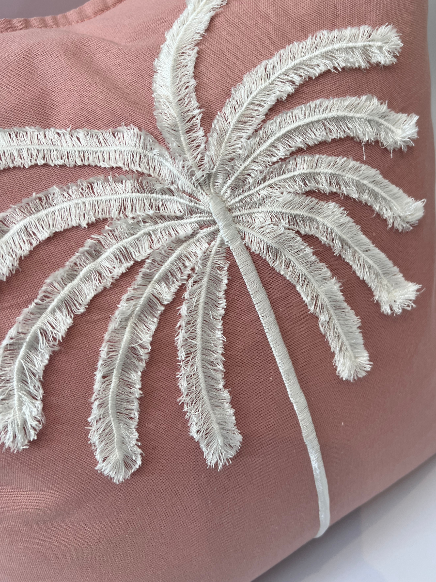 Palma Cushion Cover - Pink