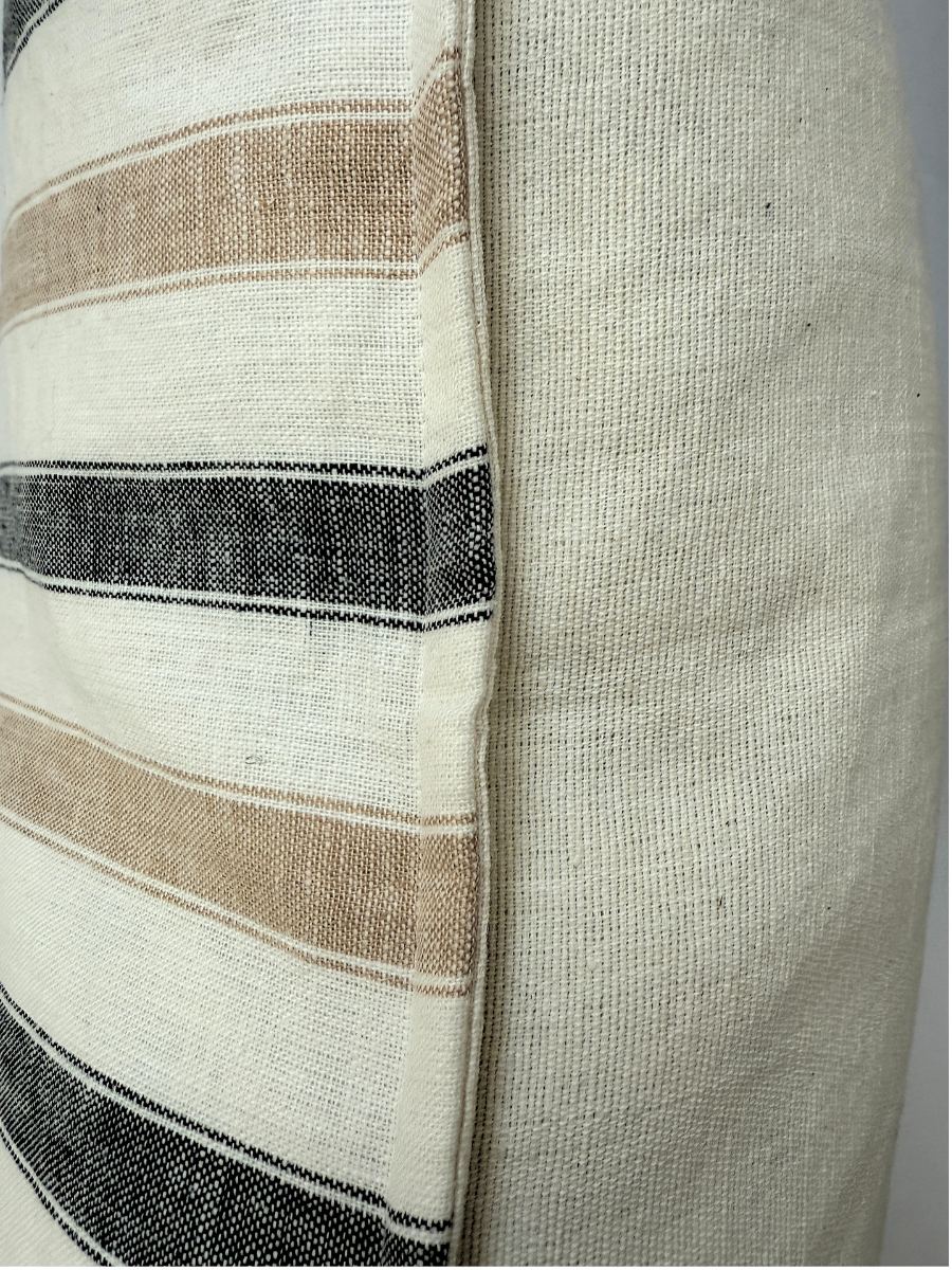 Sand and Sea Stripe cushion cover - New!