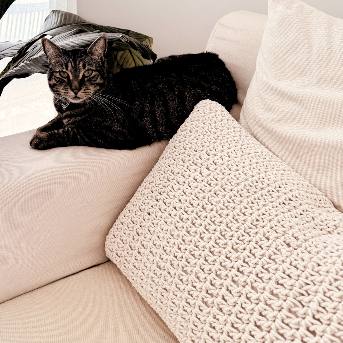 Tulum Macrame Cushion Cover