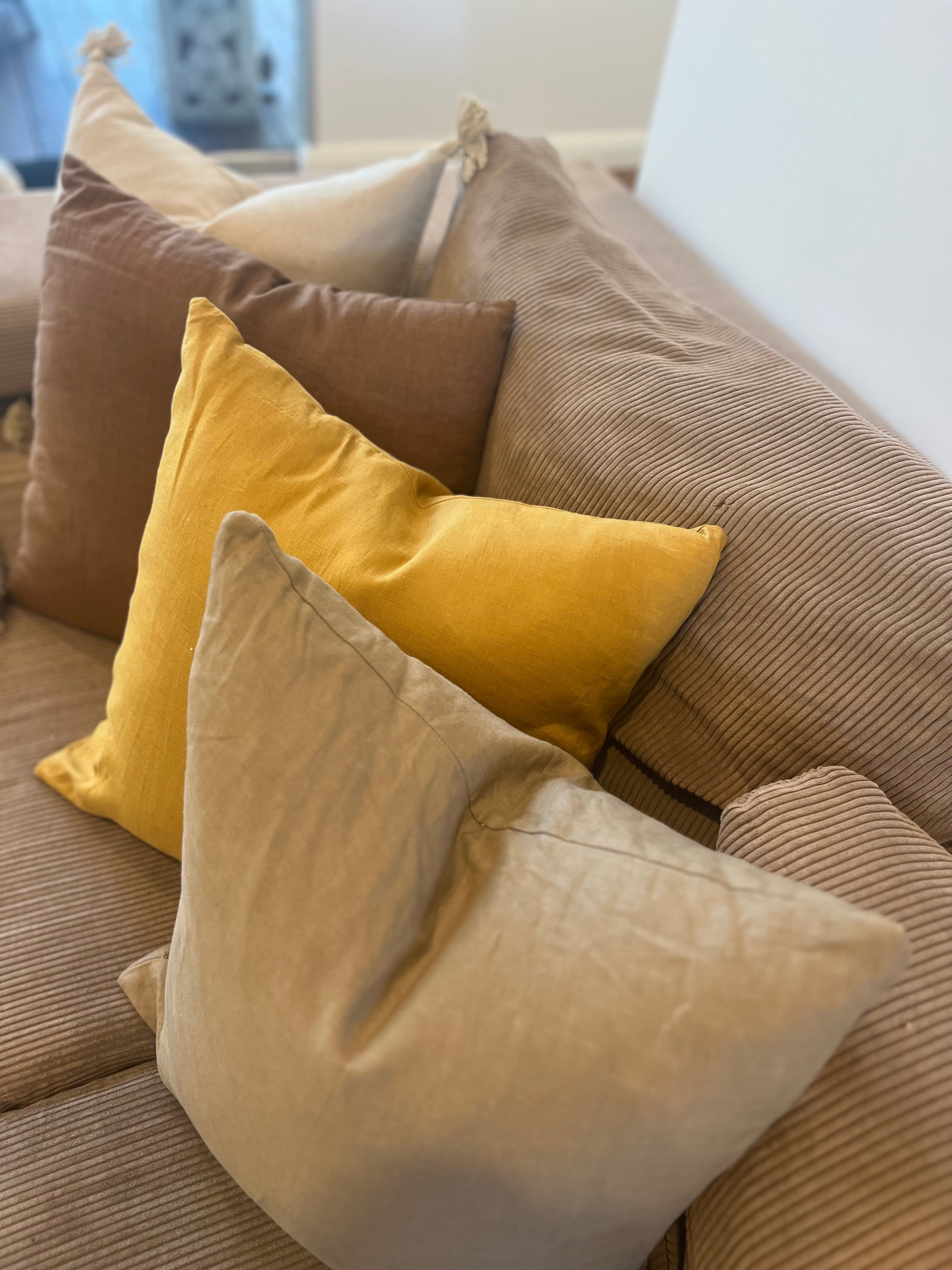 Luxe linen - Chocolate