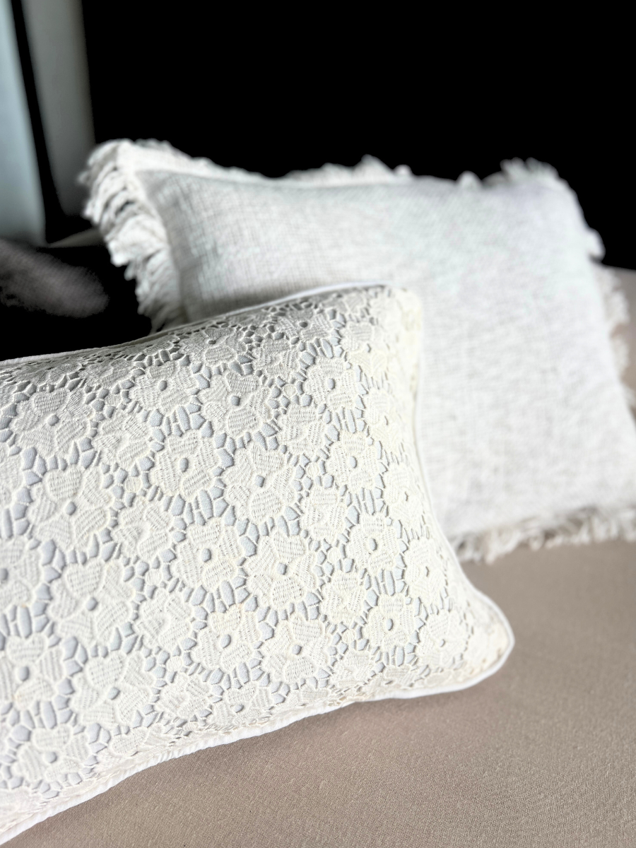 Fringed cushion - Rectangle