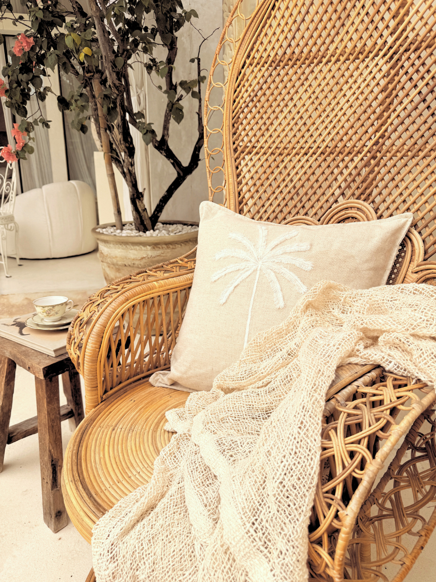 Palma Cushion Cover - Natural