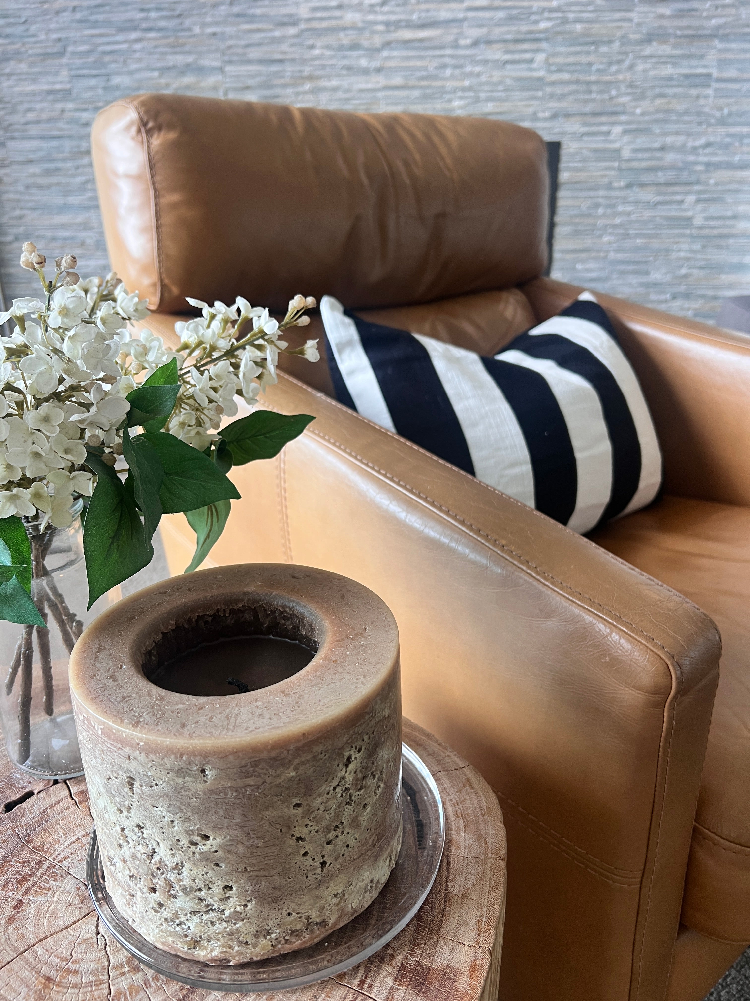 Mono Cushion Cover and Wall Art Set