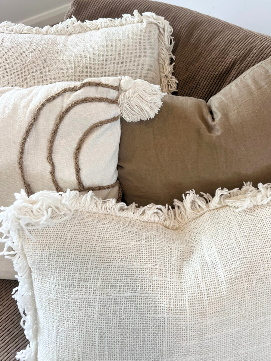 Fringed Cushion - Square - Restock!