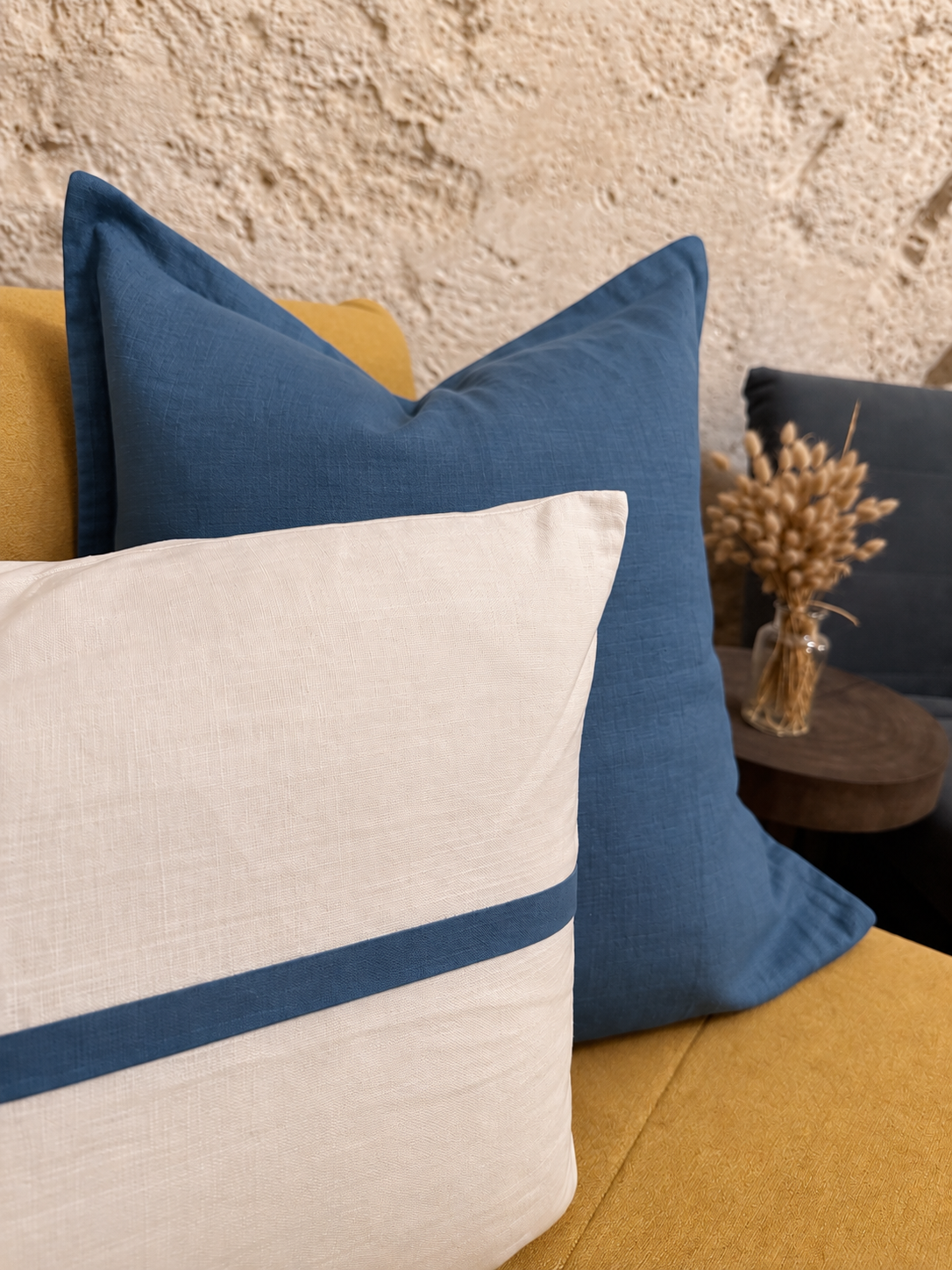 Capri Collection Cushion Cover - Blue Sea
