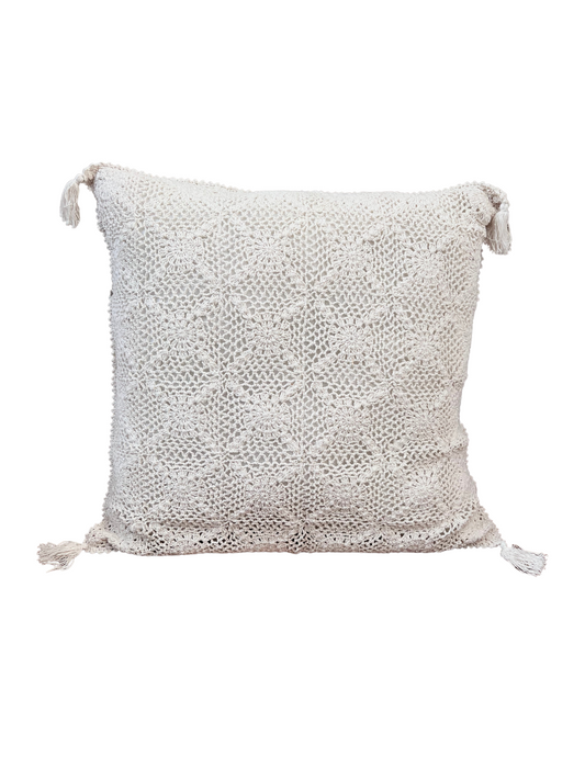 Crochet Floor Pillow (includes insert)
