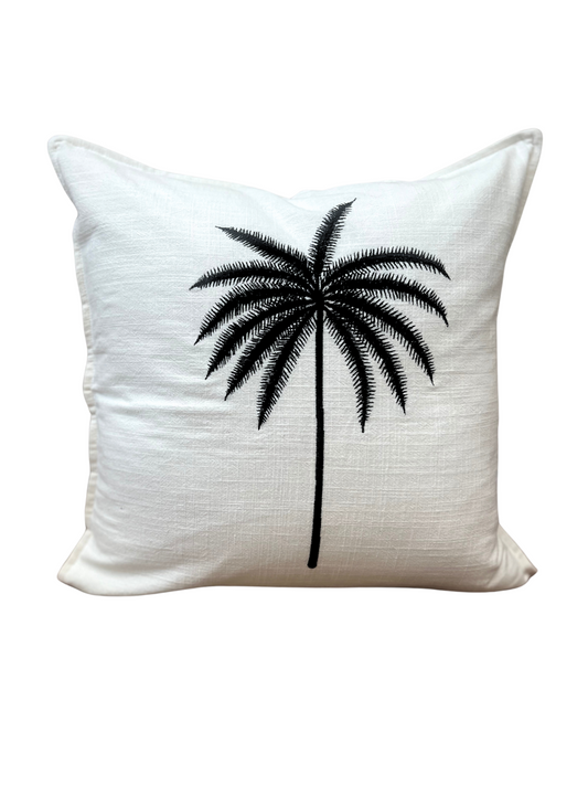 Queen Palm cover - White