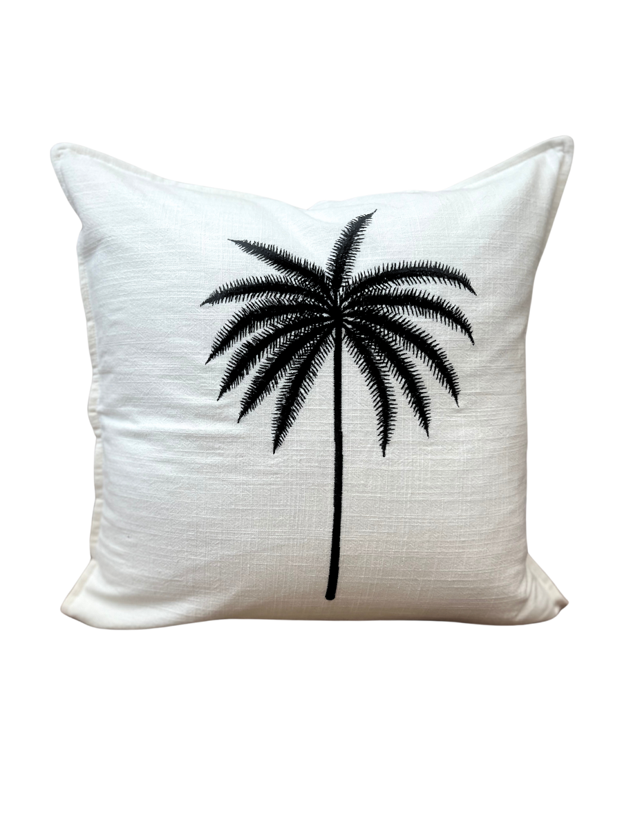 Queen Palm cover - White