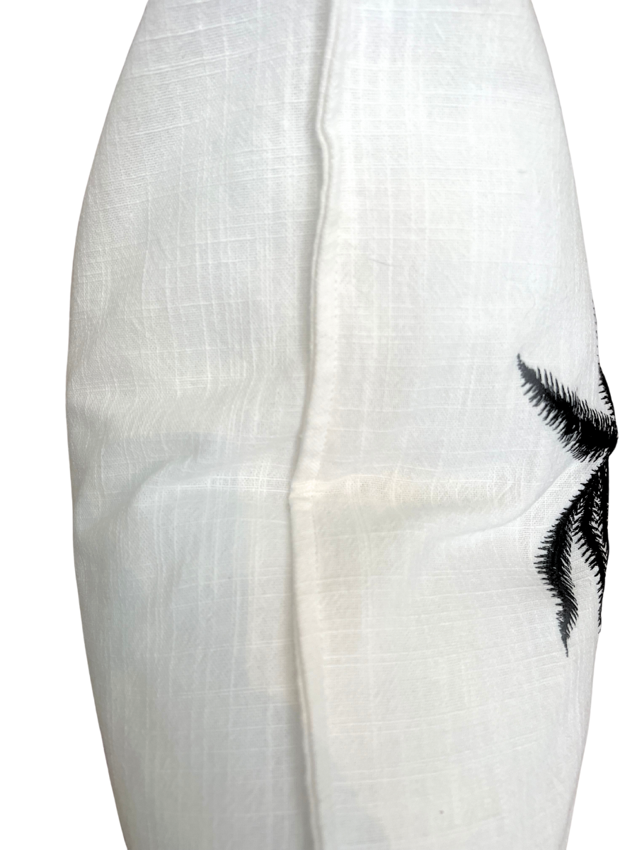 Queen Palm cover - White