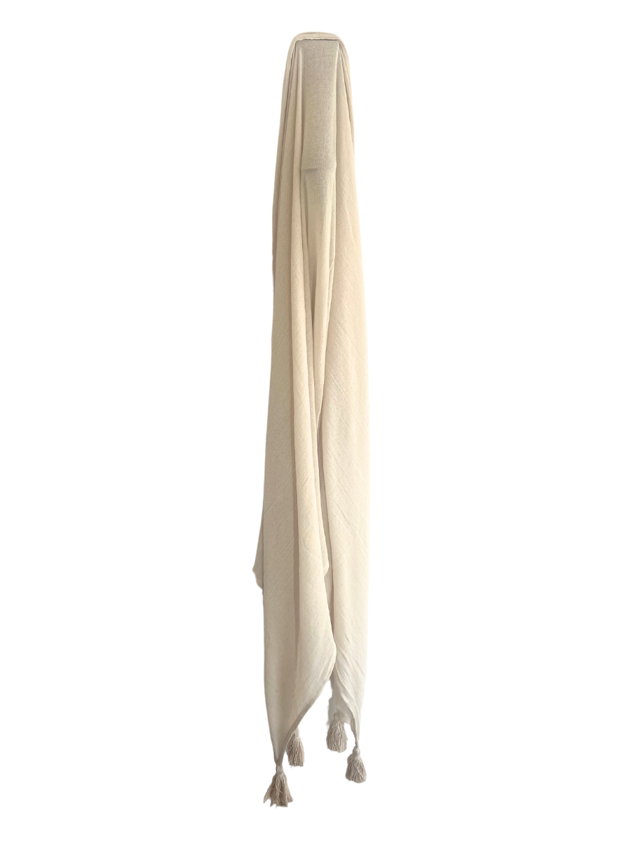 Summer Muslin Throw - Natural
