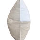 Quattro luxe linen cover - Honey & White