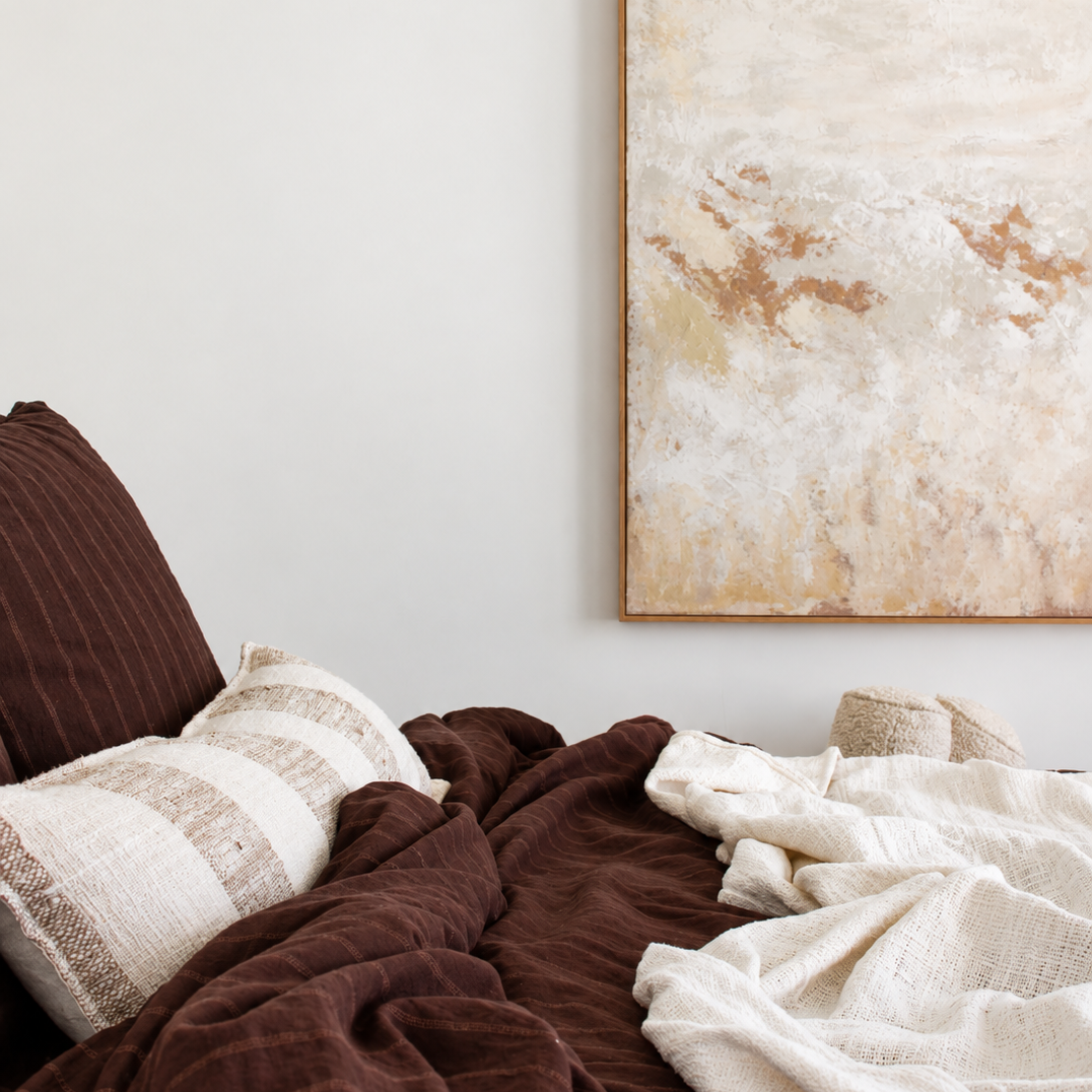 Coastal Tweed Cushion Covers - Three Sizes