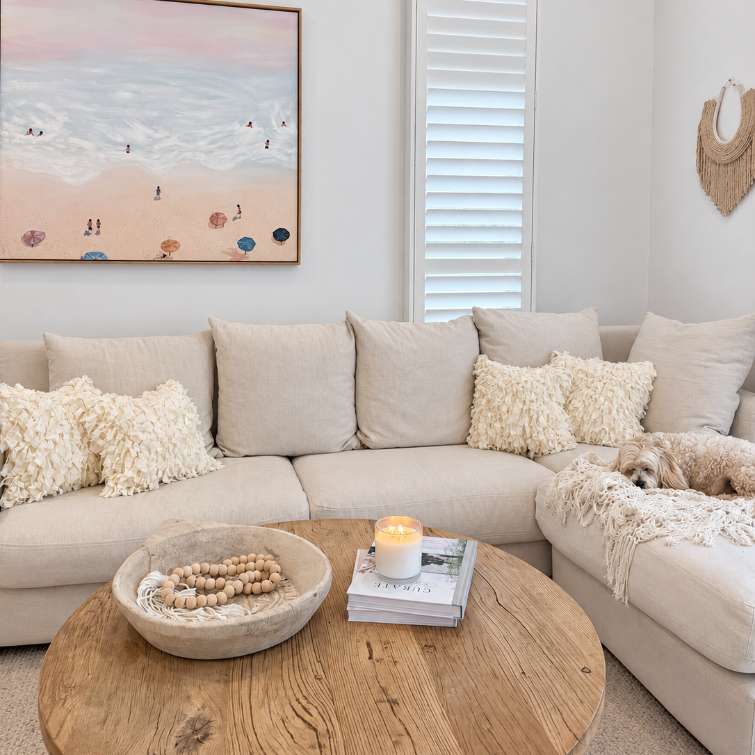 Marella Cushion Cover - Ivory/Cream