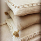 Linen Tassels cushion cover - Ecru - Restock!
