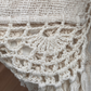Cotton Throw With Crochet Edging