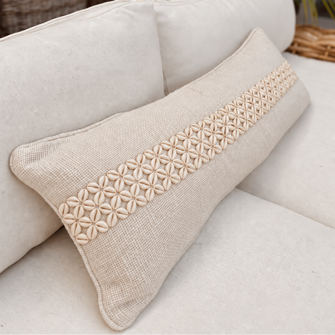 Horizon Shell Cushion - Two Sizes