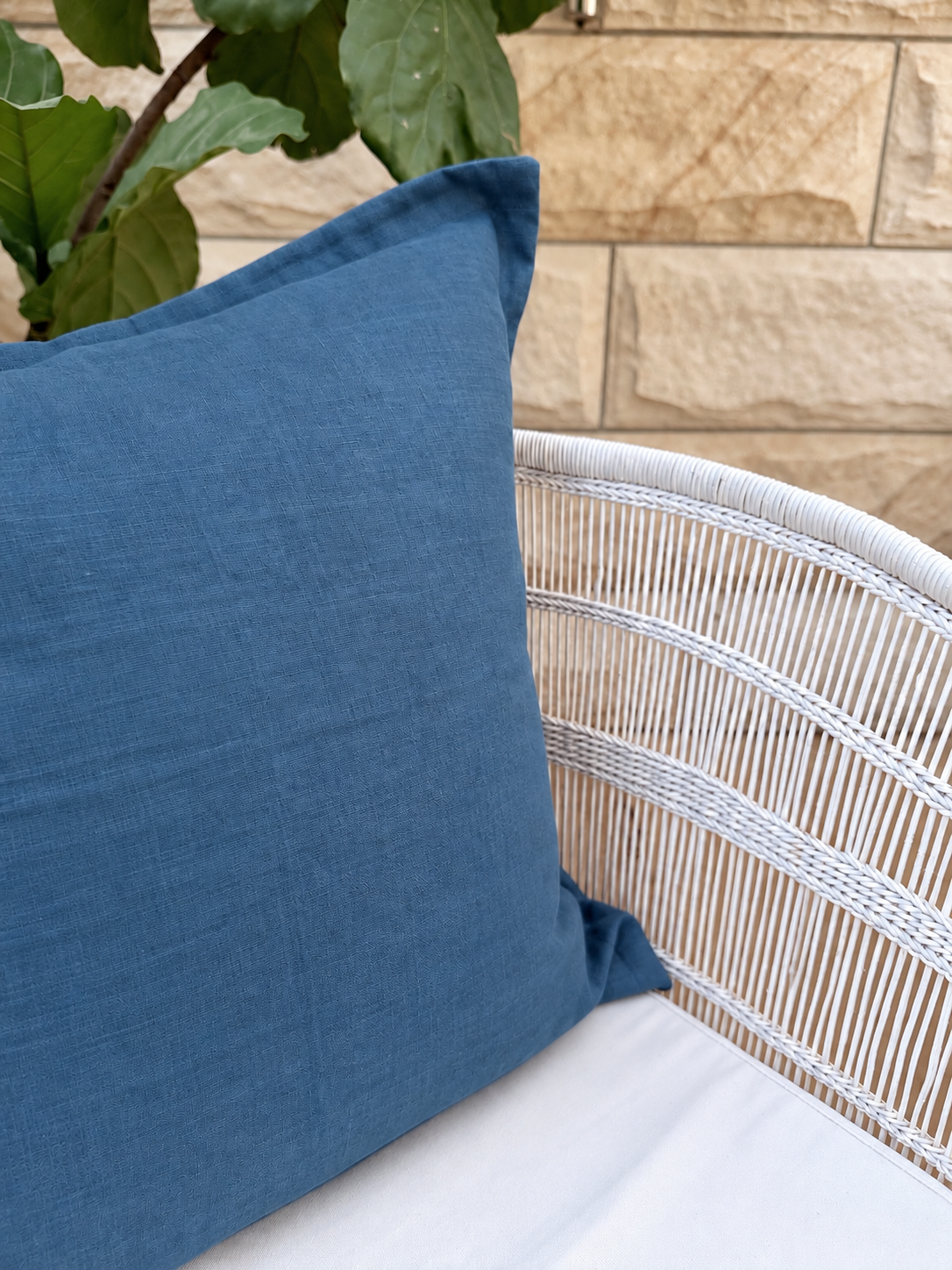 Capri Collection Cushion Cover - Blue Sea