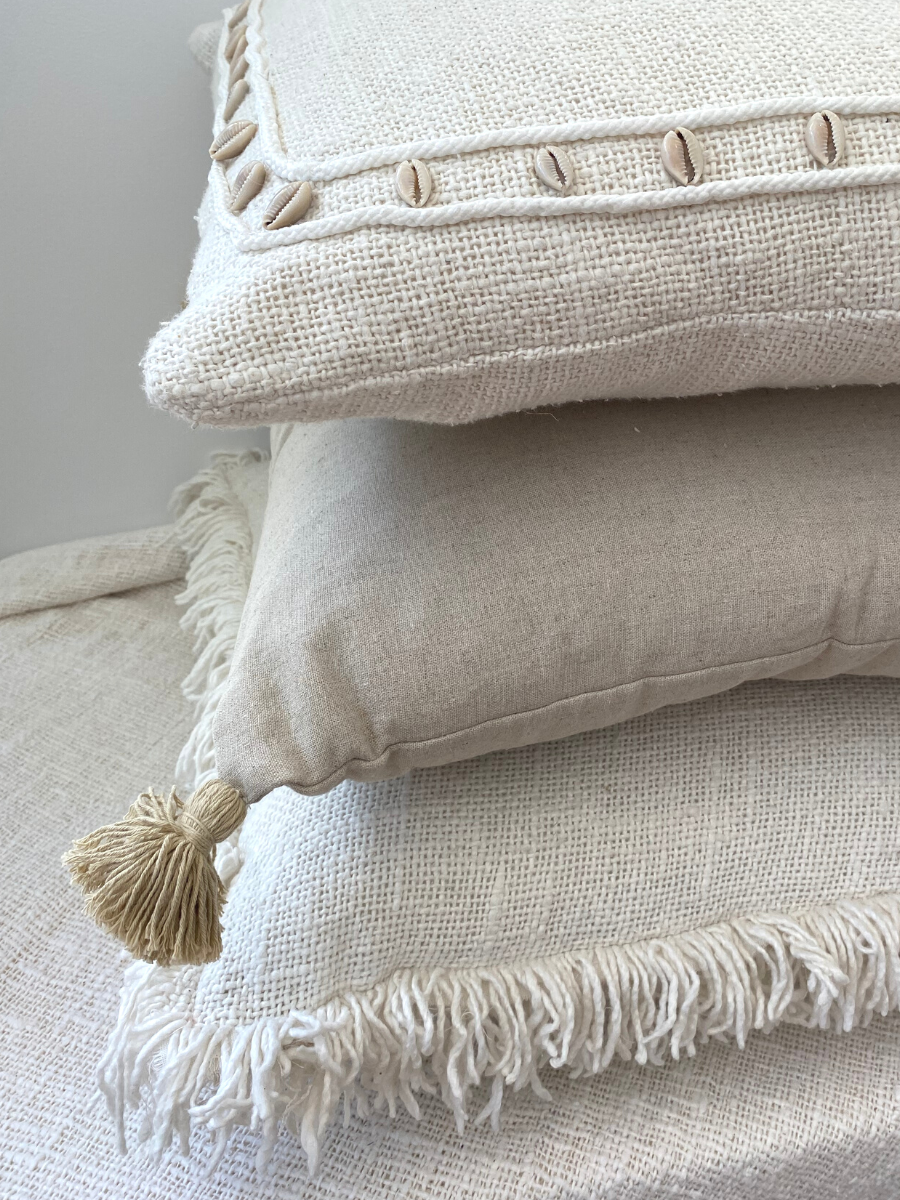 Fringed Cushion - Square