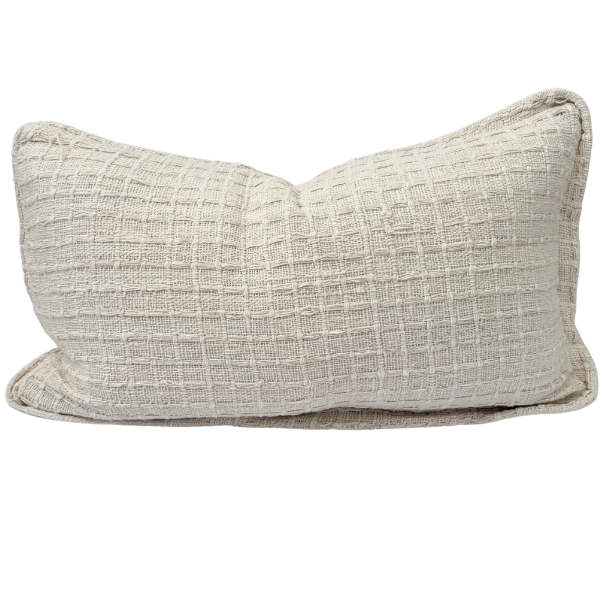 Textured cushion.