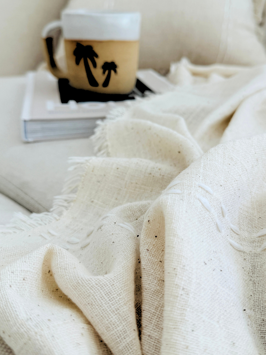 Breezy Linen Throw - New!