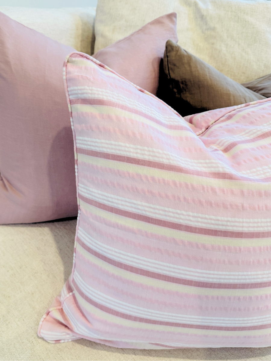 Candy Stripe Cushion Cover - New!