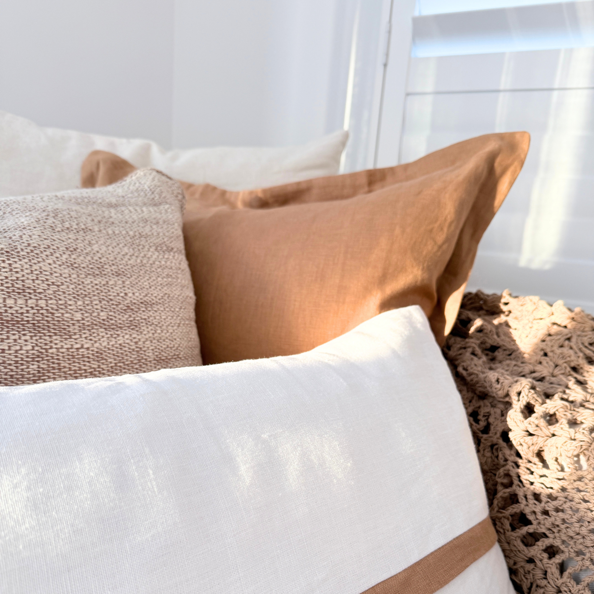 Capri Collection - Cinnamon/Ivory - Oblong - New!