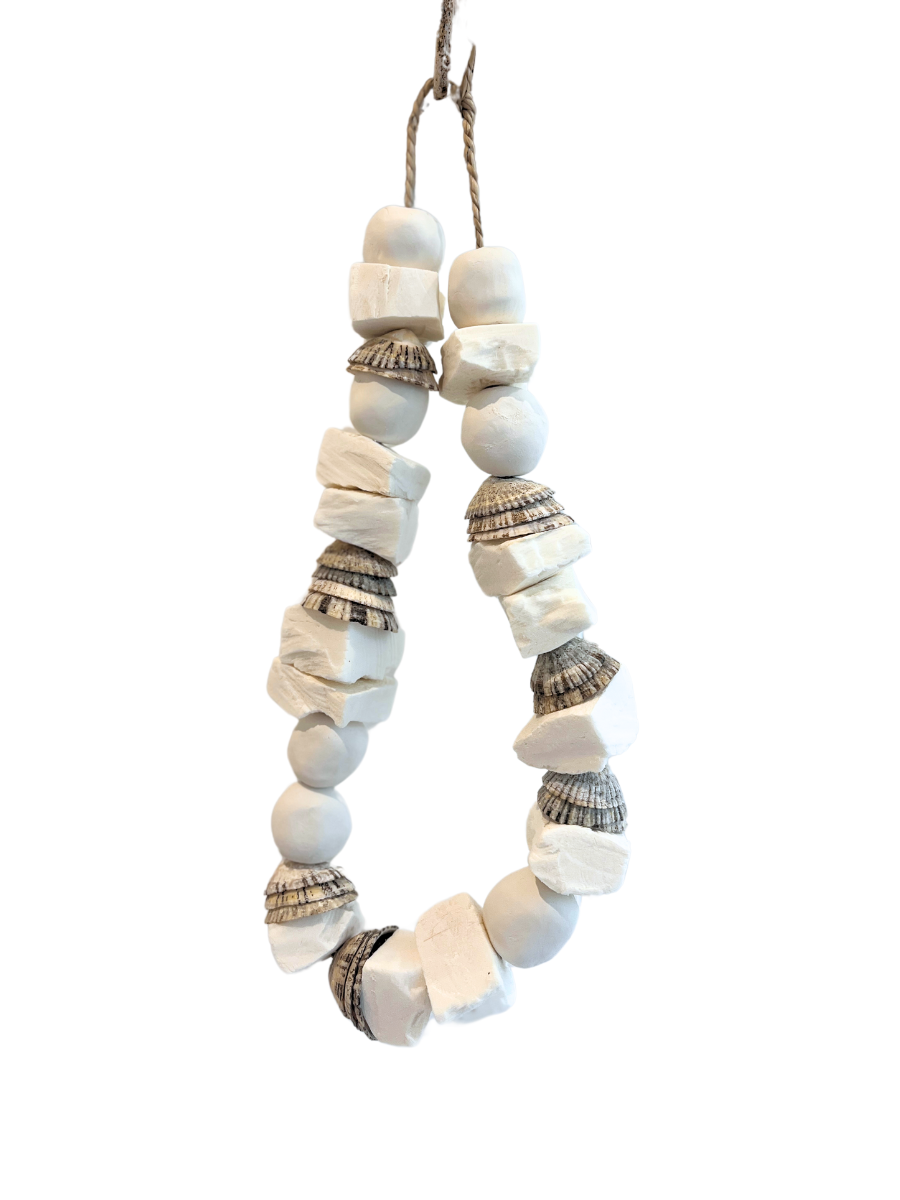 Handmade Shell & Bead Wall Art - New!