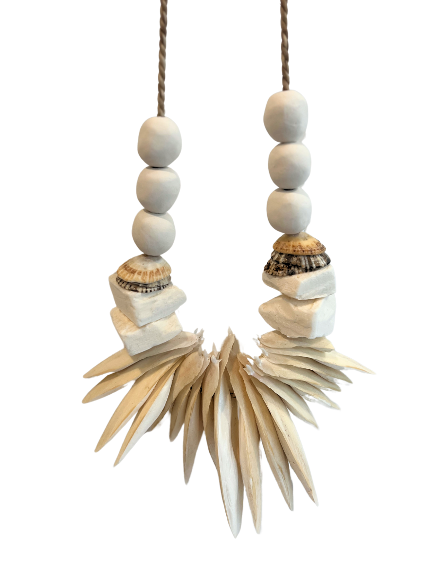 Handmade Shell and Cuttlefish Wall Hanging - New!