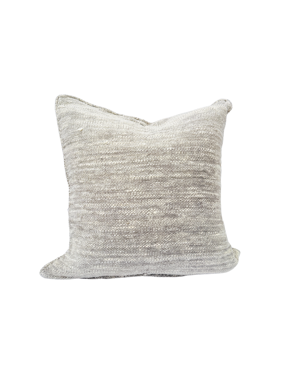 Handwoven Greige Cushion - Square - New!