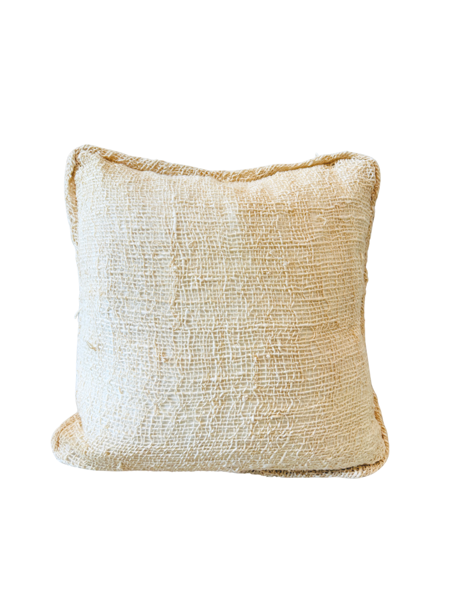 Coastal Woven Cushion & Throw Set