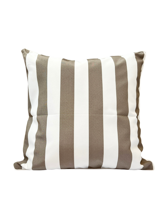 Outdoor - Natural Taupe Stripe (two sizes) - New!