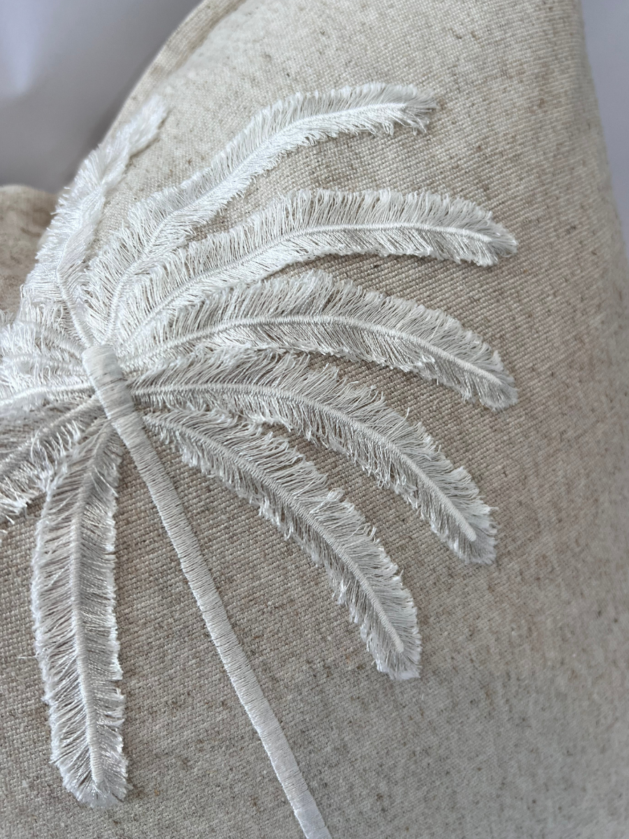 Palma Cushion Cover - Natural - Restock!