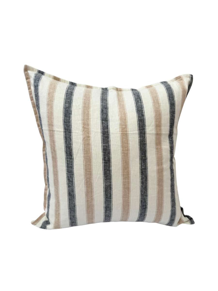 Sand and Sea Stripe cushion cover