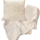 Serenity soft cotton cushion and throw set - New!