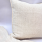 Serenity soft cotton cushion and throw set - New!