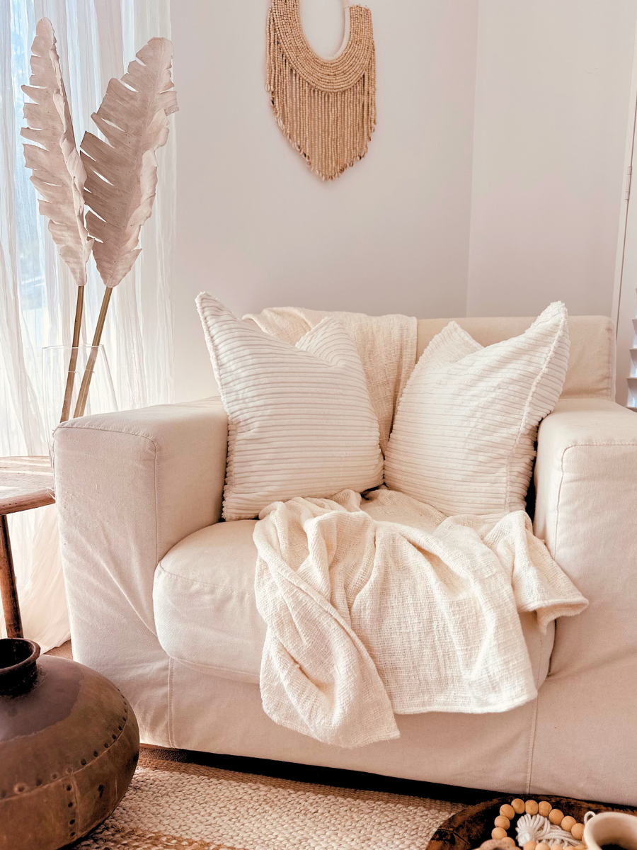 Serenity soft cotton throw - New!