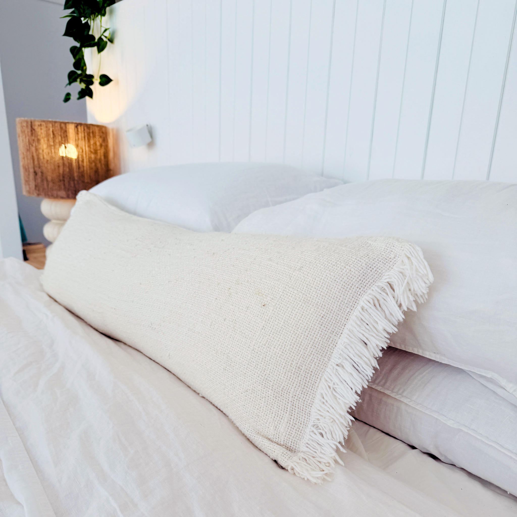 Fringed cushion - Lumbar