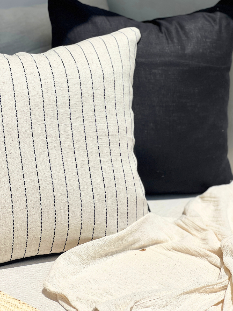 Noir Fine Stripe Set - New!