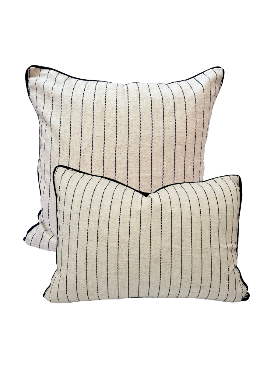 Noir Fine Stripe Set - New!