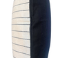 Noir Fine Stripe Cushion Rectangle - New!