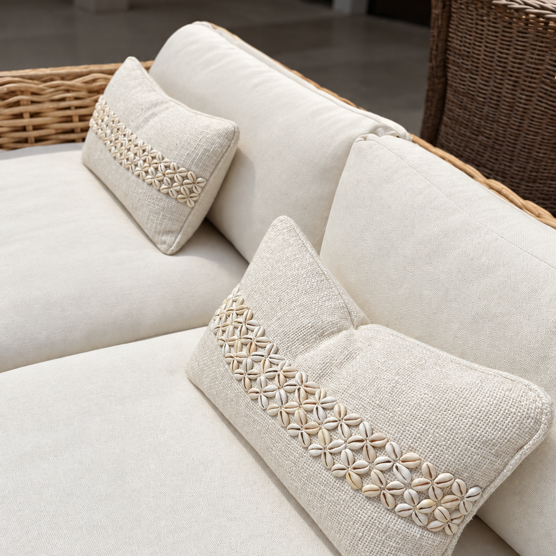 Horizon Shell Cushion - Two Sizes