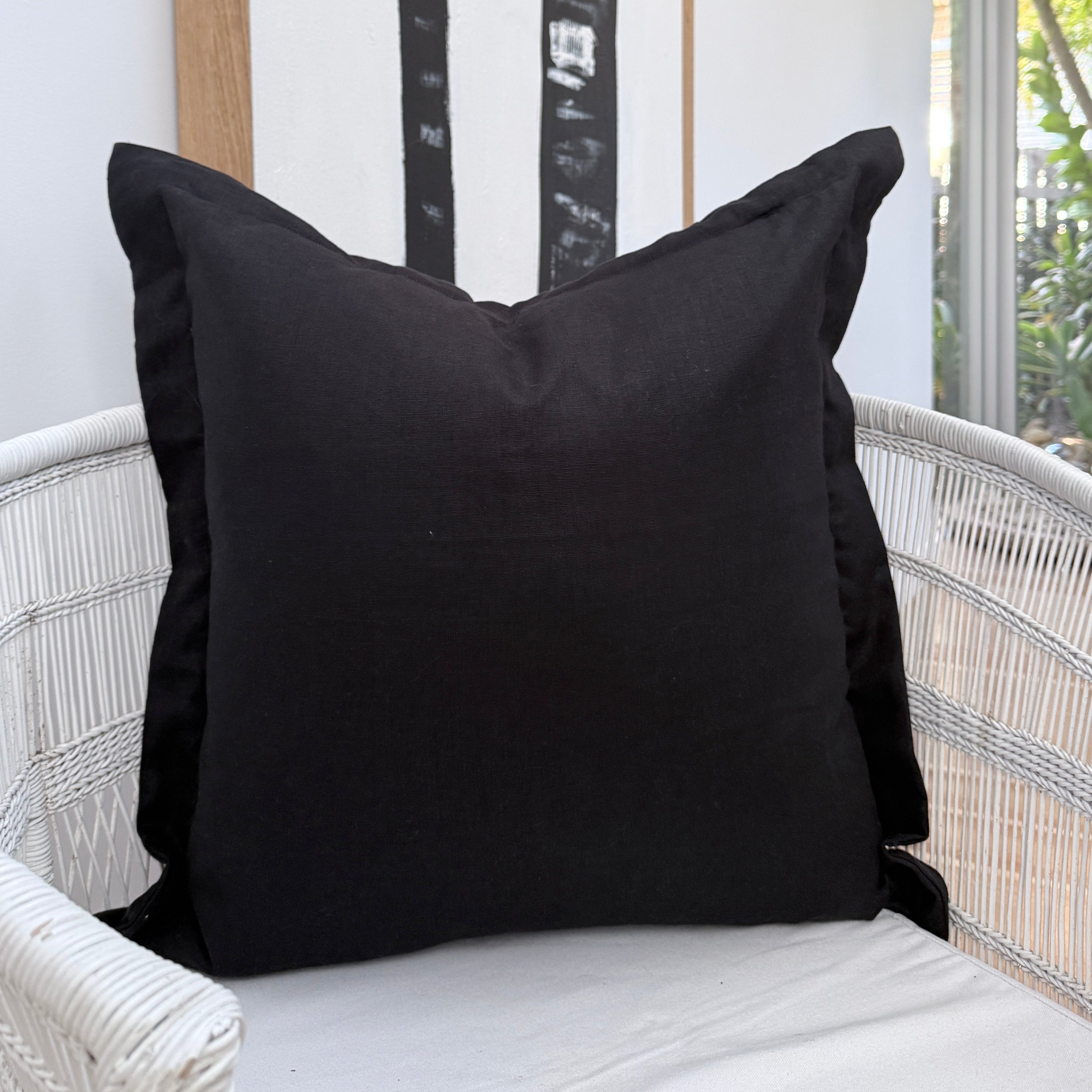 Capri Collection - Black cushion - New!