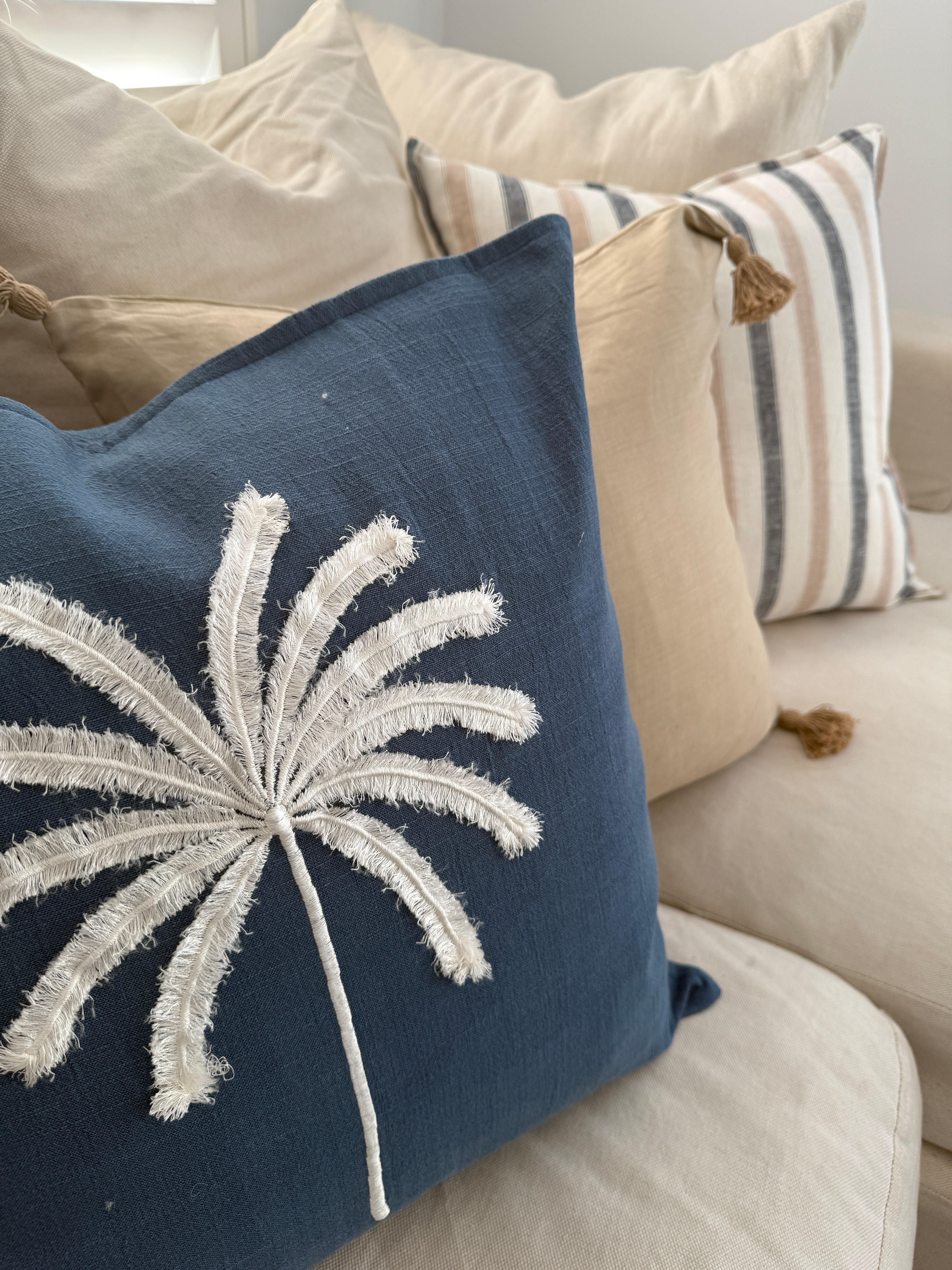 Palma Cushion Cover - Dark Teal