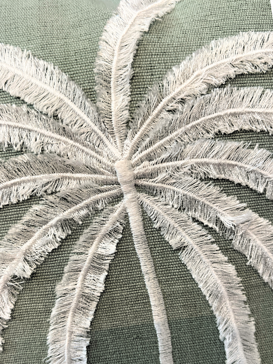 Palma Cushion Cover - Mint