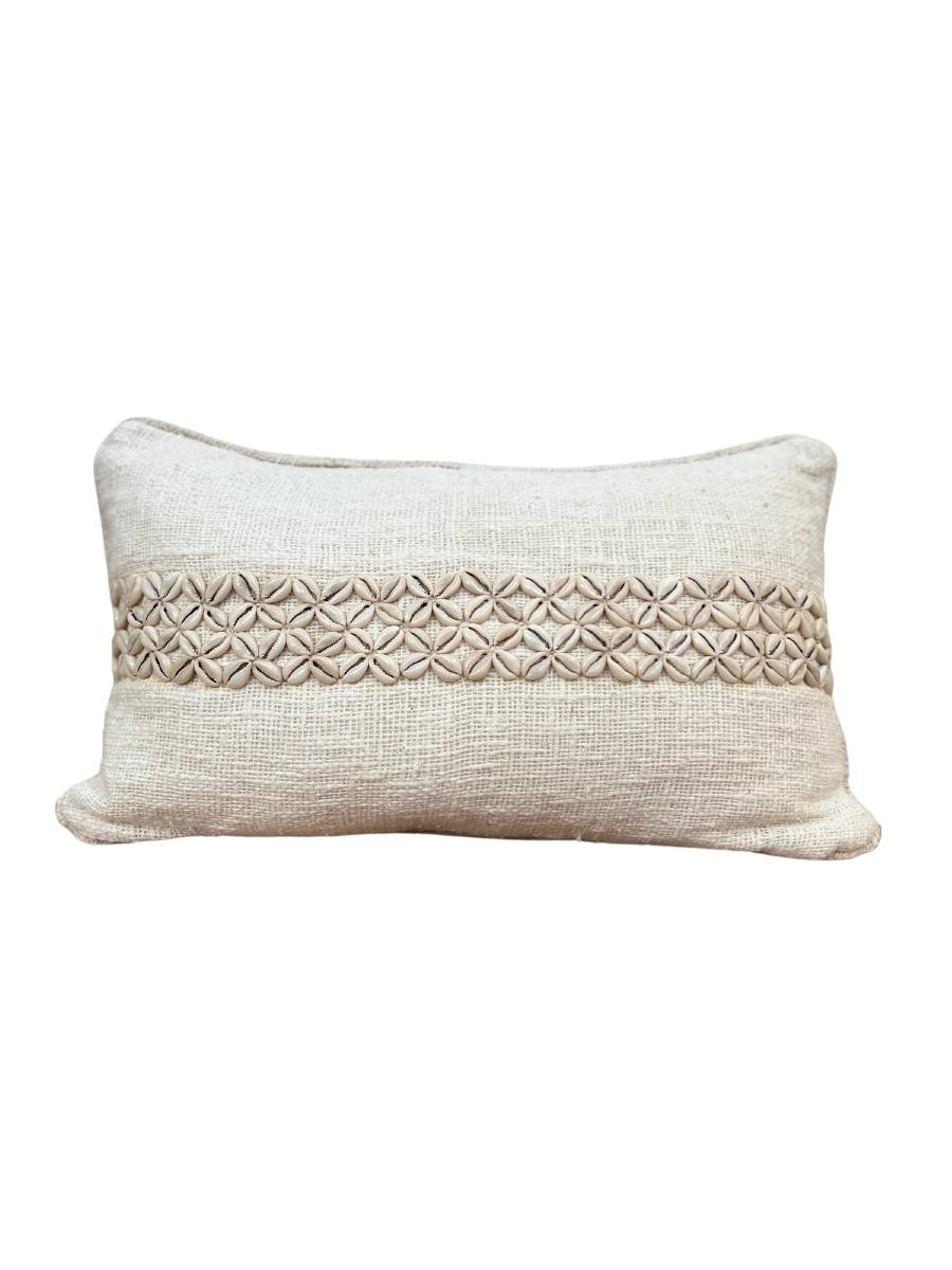 Horizon shell cushion - Oblong
